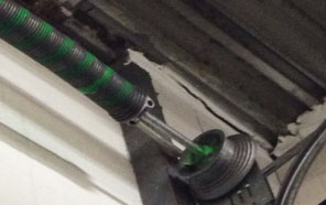 Broken Torsion spring garage door Greenwich