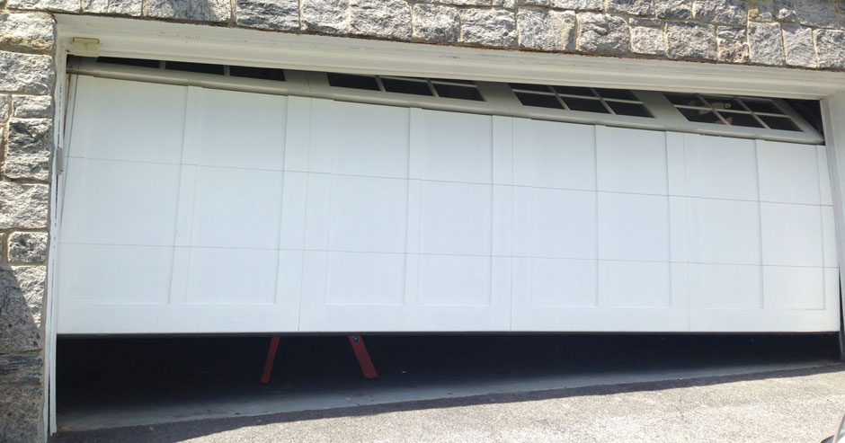 Broken garage door repairs Greenwich