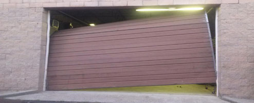 Out of track overhead door Greenwich
